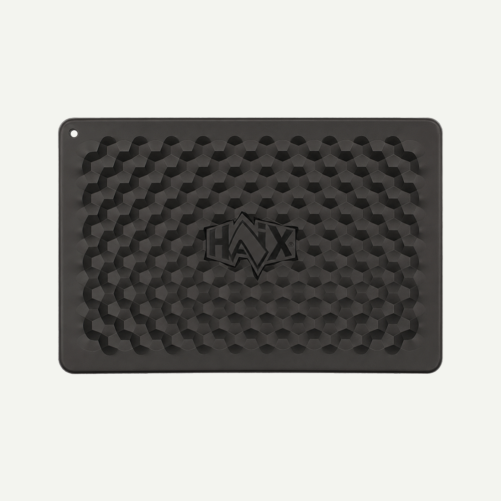 laptop tray, tray mat, silicone tray, hexagonal pattern, non-slip surface