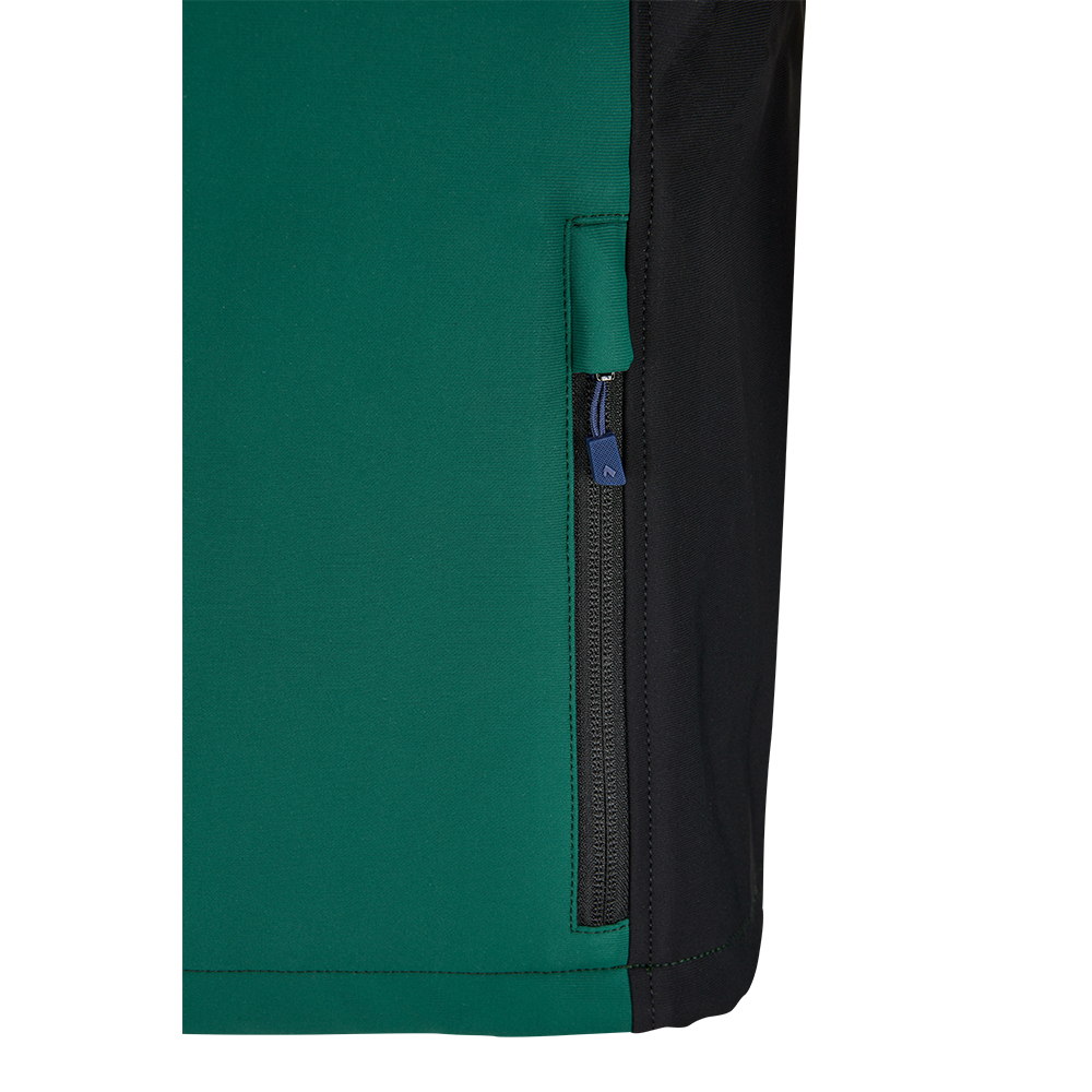 Schützt bei wechselhaftem Wetter. Deine Flextreme Softshell Jacket mit verstellbaren Bund.-Detailfoto