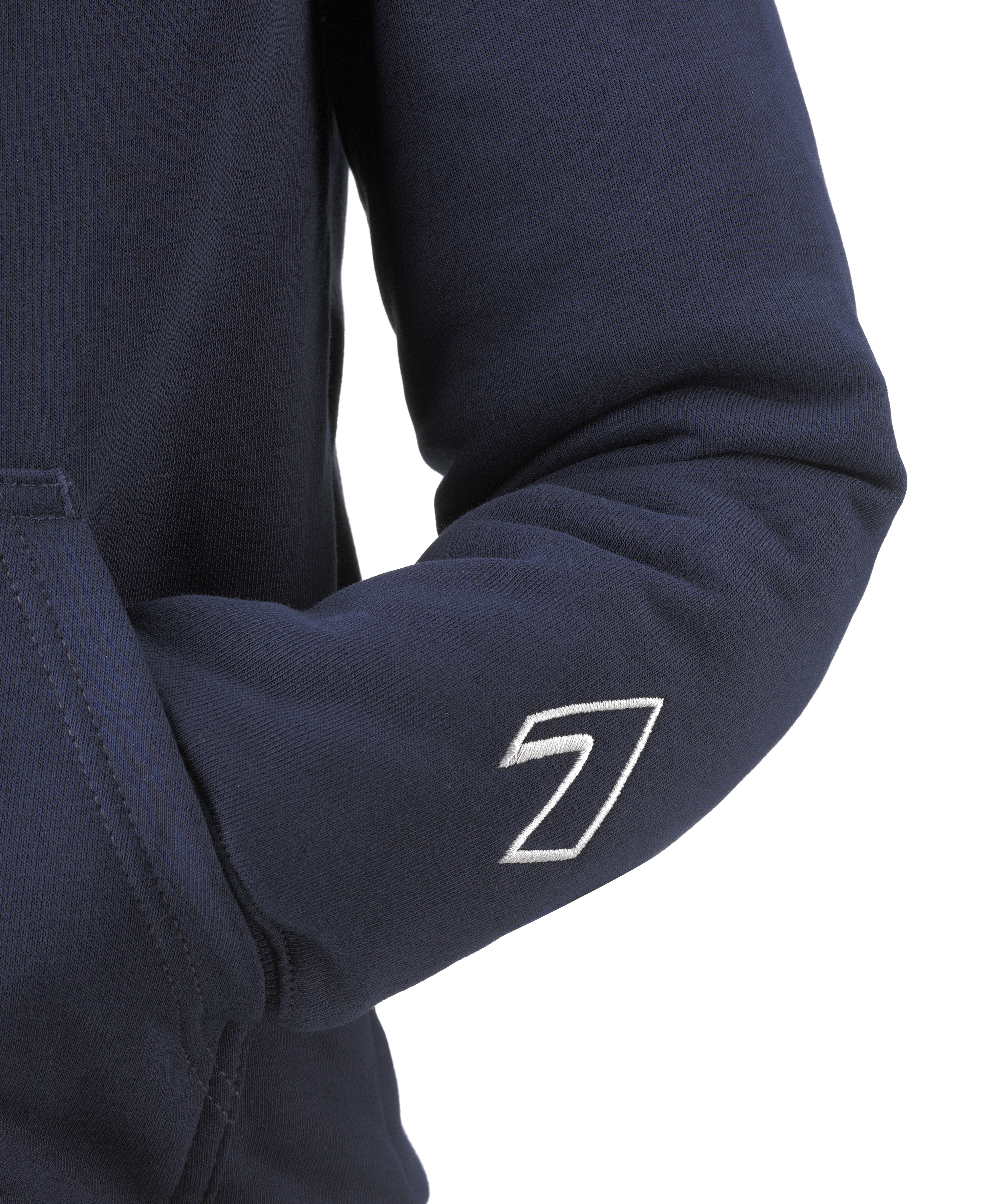 902610_Kids-Hoodie_embossed-Logo_navy_detail-3 902610_kids-hoodie_embossed-logo_navy_detail-301910